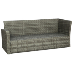 Home Garden Direct St Tropez Grey Corner Sofa Set - Wilko - thumbnail 6