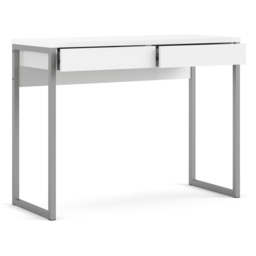 Florence Function Plus 2 Drawer Desk White High Gloss - Size: 40 x 101 x 76cm - Furniture to Go - Wilko - thumbnail 5