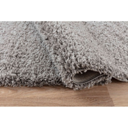 Desire Rugs Oxford Grey Plain Shaggy Runner Rug 60 x 220cm - Wilko - thumbnail 4