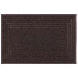 JVL Brown Border Mud Grabber Scraper Doormat 40 x 60cm - JVL Homewares - Wilko - thumbnail 1