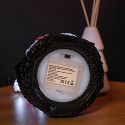 Samuel Alexander Acrylic Penguin LED Christmas Decoration 20cm - Size: 20 x 20 x 20cm - Black - Wilko - thumbnail 6
