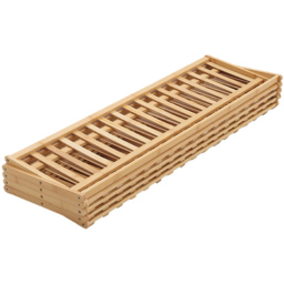 Living And Home 5-Tier Bamboo Flower Stand Rack Holder Multifunctional Storage - Size: 25 x 100 x 78cm - Wood - Wilko - thumbnail 5