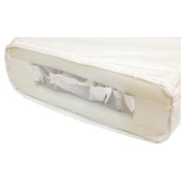 Kidsaw Junior Toddler Pocket Sprung Mattress - White - Wilko - thumbnail 3