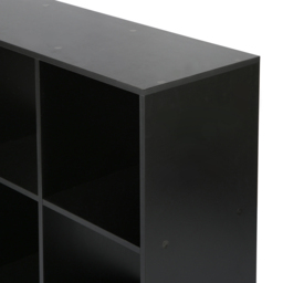 Jane 9 Shelf Black Cube Storage Unit - Home Garden Direct - Wilko - thumbnail 7