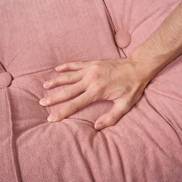 Living and Home Pink Chenille Headboard Pillow 60 x 180cm - Size: 60 x 180 x 18cm - Wilko - thumbnail 6