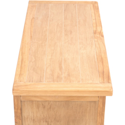 Lugo 4 Drawer Antique Wax Finish Chest of Drawers with Brass Drop Handles - Wood - Wilko - thumbnail 7