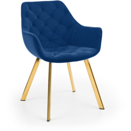 Julian Bowen Lorenzo Set of 2 Blue Dining Chairs - Wilko - thumbnail 4