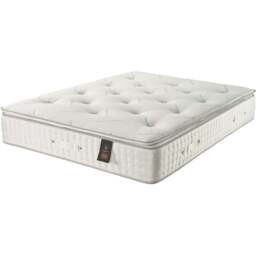 Aspire Small Single Climate Cool Pillow Top Pocket Mattress - White - Wilko