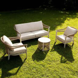 Hampton Sofa Set Neutral - Size: 4 Seater - Wilko - thumbnail 7