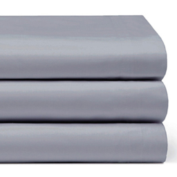 Serene Single Grey Flat Bed Sheet - Wilko - thumbnail 3