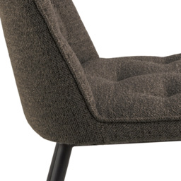 Florence Brooke Set of 2 Taupe Dining Chair - Blue - Furniture To Go - Wilko - thumbnail 7
