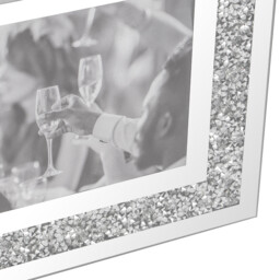 Crystal Effect 6 Photo Silver Collage Photo Frame - Size: A6 - The Port. Co Gallery - Wilko - thumbnail 3