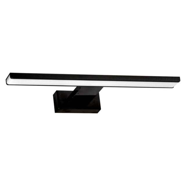 Milagro Shine Black LED Wall Lamp 230V - Size: 11 x 30 x 4cm - Wilko - image 1