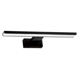 Milagro Shine Black LED Wall Lamp 230V - Size: 11 x 30 x 4cm - Wilko - thumbnail 1