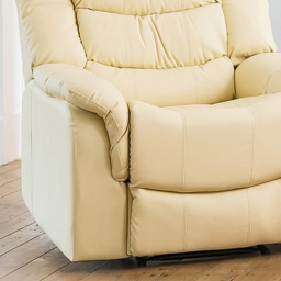 Almeira Cream Recliner Armchair - Size: Single - Artemis Home - Wilko - thumbnail 3