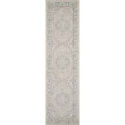 Desire Rugs Maia Beige Orchid Floral Non Slip Rug 60 x 220cm - Cream - Wilko - thumbnail 1