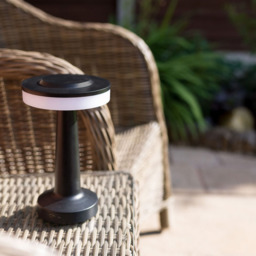 ValueLight Talence Black LED Dimmable Outdoor Table Lamp - Size: 19.8 x 20 x 12.2cm - ValueLights - Wilko - thumbnail 5