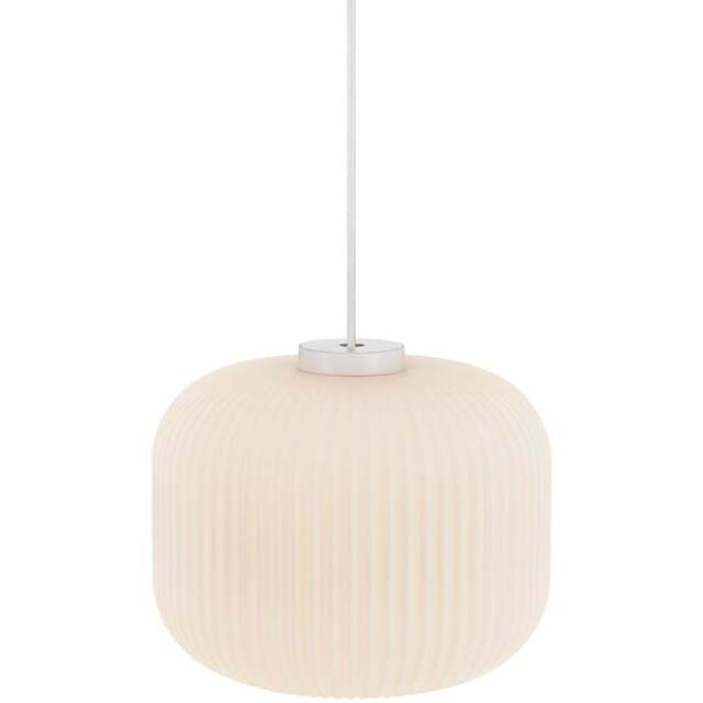 Nordlux Milford 30 Opal White Pendant Lamp - Size: 23.5 x 30 x 23.5cm - Wilko - image 1