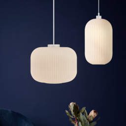 Nordlux Milford 30 Opal White Pendant Lamp - Size: 23.5 x 30 x 23.5cm - Wilko - thumbnail 6
