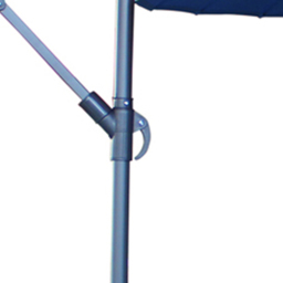 Royalcraft Blue Shanghai Hanging Cantilever Parasol 3m - Wilko - thumbnail 6