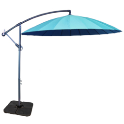 Royalcraft Blue Shanghai Hanging Cantilever Parasol 3m - Wilko - thumbnail 1