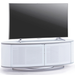 MDA Designs Luna 2 Door White TV Unit - Size: 41 x 115 x 47cm - Wilko - thumbnail 5