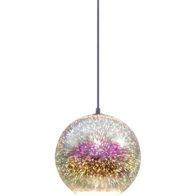 Sorrelis Melrose E27 Pendant Light - Size: 25 x 25 x 23cm - Multi - Wilko - image 1