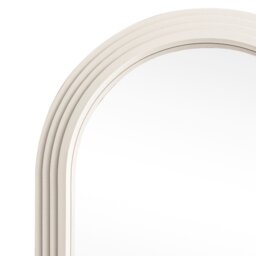 Evie Ridged Arch Lean To Mirror - Cream/90cm - The Port. Co Gallery - Wilko - thumbnail 6