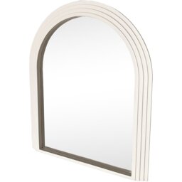 Evie Ridged Arch Lean To Mirror - Cream/90cm - The Port. Co Gallery - Wilko - thumbnail 3