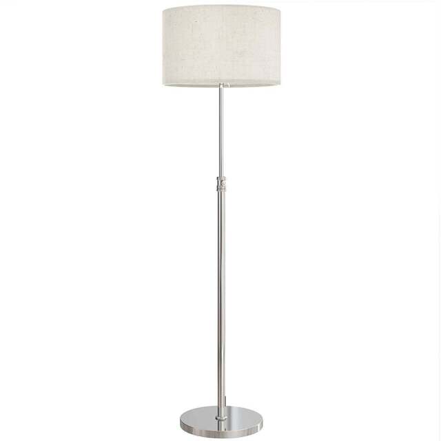 HOMCOM Dimmable Standing Floor Lamp - Size: 38 x 46 x 46cm - Silver - Wilko - image 1