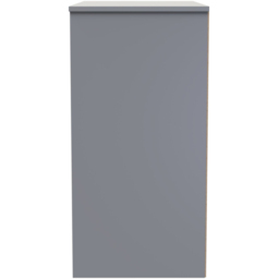Crowndale Las Vegas Dusk Grey 3 Drawer Deep Chest of Drawers Ready Assembled - Wilko - thumbnail 5