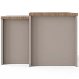 GFW Lancaster Grey Nest of Tables Set of 2 - Size: 44 x 50 x 49cm - Wilko - thumbnail 6
