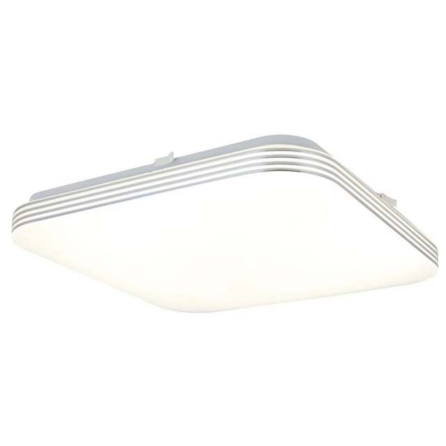 Milagro Ajax White LED Ceiling Lamp 230V - Size: 33 x 33 x 6cm - Wilko - image 1