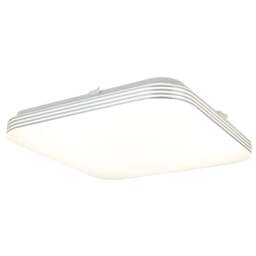 Milagro Ajax White LED Ceiling Lamp 230V - Size: 33 x 33 x 6cm - Wilko - thumbnail 1