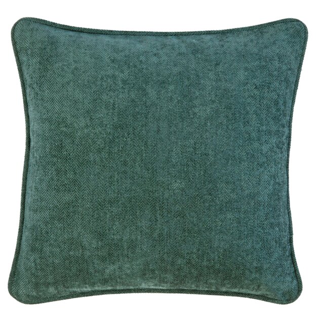 Alden Cushion  - Emerald - Size: 45 x 45cm - Divante - Wilko - image 1