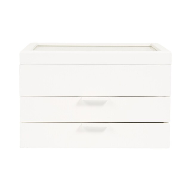 Large Jewellery Box White - Wilko - image 1