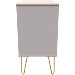 Crowndale Linear 3 Drawer Kashmir Matt Chest of Drawers Ready Assembled - Cream - Wilko - thumbnail 5