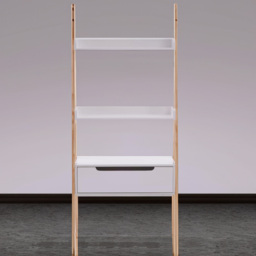 Premier Housewares Rostok 3 Shelf Single Drawer Bookshelf - Multi - Interiors by Premier - Wilko - thumbnail 1