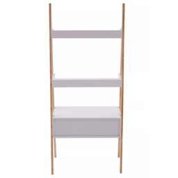 Premier Housewares Rostok 3 Shelf Single Drawer Bookshelf - Multi - Interiors by Premier - Wilko - thumbnail 5