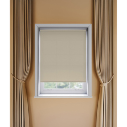 New Edge Blinds Thermal Blackout Roller Blind Taupe 180cm - Size: W 180 x D 170cm - Brown - Wilko - thumbnail 4