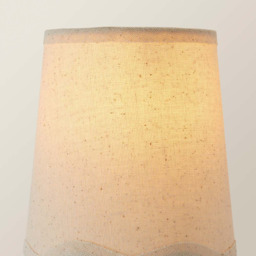 ValueLights Mabel Scalloped Bottom Natural Linen Extra Small Shade - Size: 13.5 x 12 x 12cm - Cream - Wilko - thumbnail 7