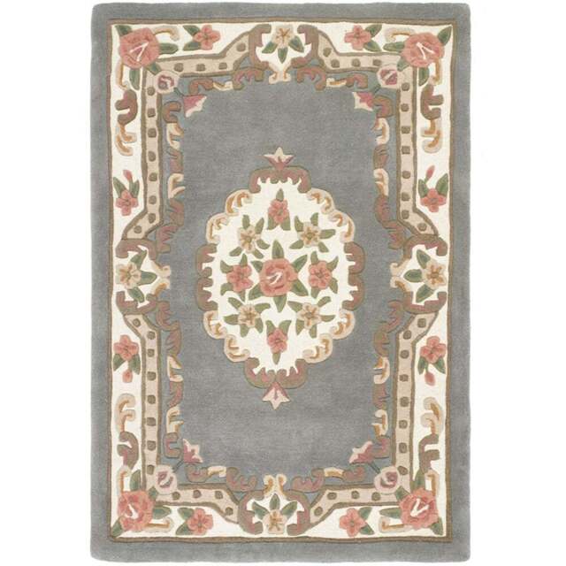 Origins Shensi Grey Wool Rug 75 x 150cm - Origins Rugs - Wilko - image 1
