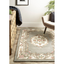 Origins Shensi Grey Wool Rug 75 x 150cm - Origins Rugs - Wilko - thumbnail 3