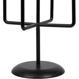 Black 5 Arm Candle Holder - Size: 19 x 44 x 19 - Wilko - thumbnail 4