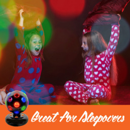 Global Gizmos Black LED Disco Ball 5 inch - Size: 18.5 x 13 x 14.5cm - Multi - Wilko - thumbnail 6