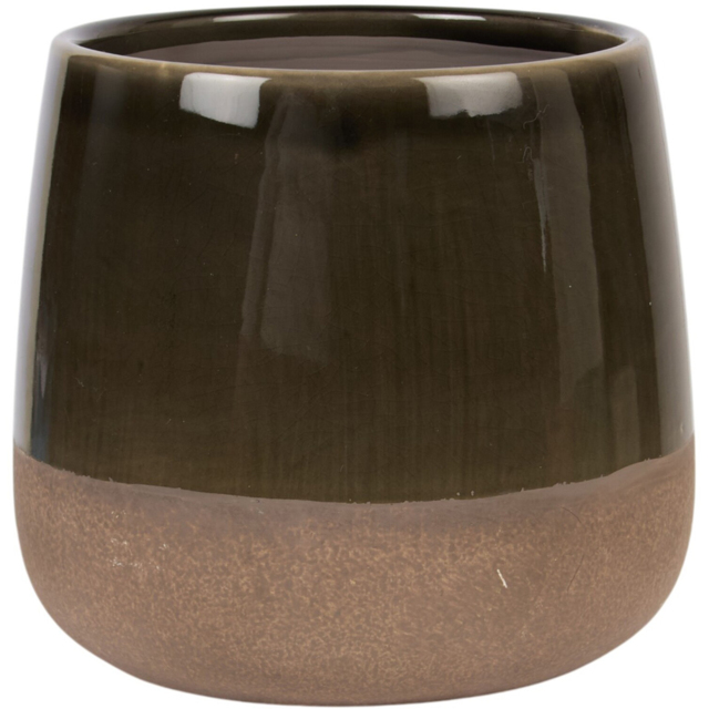 Glaze Stone Plant Pot - Wilko - image 1