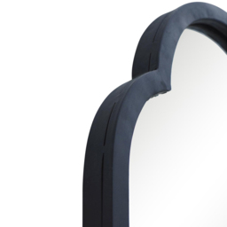 MirrorOutlet The Duplici Black Metal Double Arched Oval Wall Mirror 102 x 36cm - Size: 102 x 35.5cm - Wilko - thumbnail 6