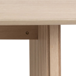 Florence Christo 6 Seater Dining Table Oak - White - Furniture To Go - Wilko - thumbnail 7