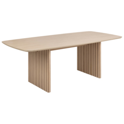 Florence Christo 6 Seater Dining Table Oak - White - Furniture To Go - Wilko - thumbnail 3