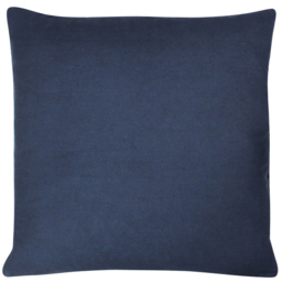 furn. Angeles Navy Floral Velvet Cushion - Size: 45 x 45cm - Blue - Wilko - thumbnail 3